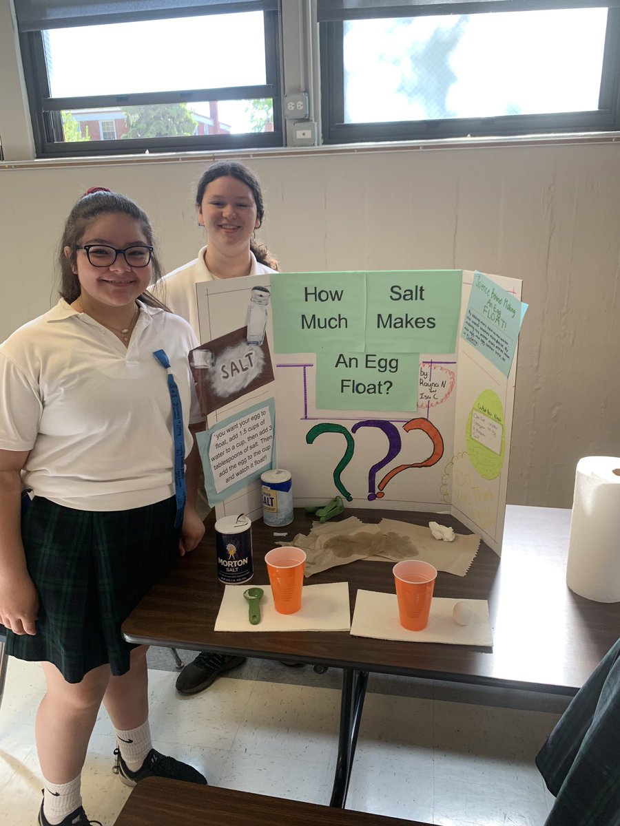 sjfschool's tweet photo. Congrats to our 8th Grade Science Fair Winners! They were Eco Friendly and EGGcellent! #confettieggs #FalconScholars #SJF @sjfhns @chicagocatholic https://t.co/WBTeQbE0aL