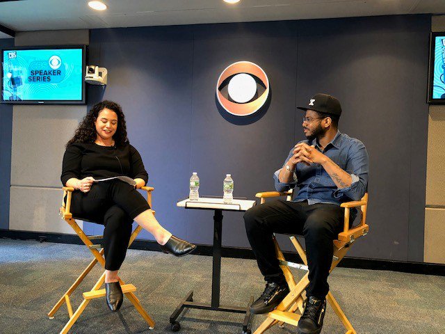 CBSDiversity's tweet photo. CBS Learning and Development Speaker Series "Notes from a Young Black Chef" by Kwame Onwuachi with Vanessa Zackler, Manager of Learning and Development, CBS Corporation moderating #CBSDiversity #CBSDiversityCouncil #CBSRAD #Kwameonwuachi #TopChef https://t.co/ckzXuzIBDc