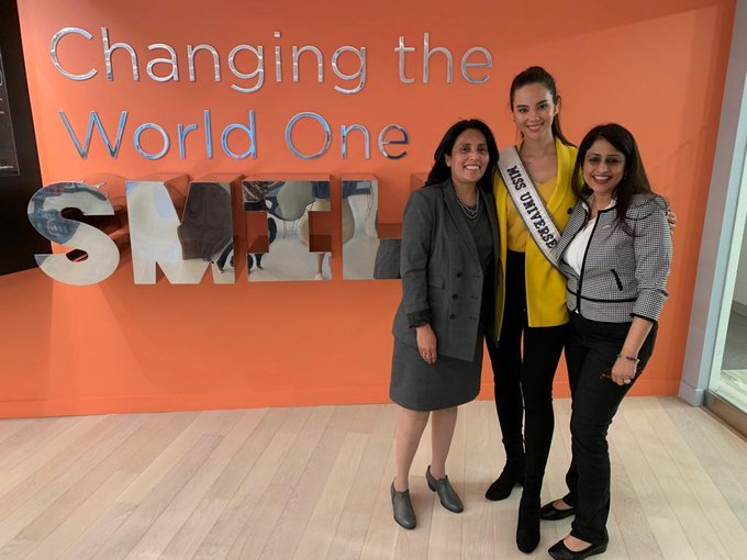 PiaWurtz's tweet photo. RT SmileTrainIndia: Since 2016, the MissUniverse Organization has helped Smiletrain raise #awareness about the issues faced by children living with untreated #clefts in the developing world. Earlier this month, the reigning Miss Universe catrionaelisa me… https://t.co/uL6AzviopM https://t.co/ysRC4fjj4K