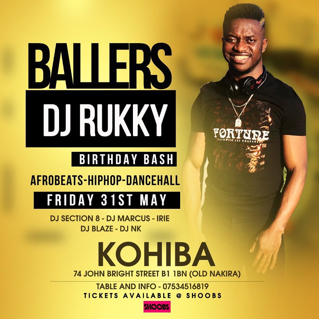 kohibalounge's tweet photo. TONIGHT @kohibalounge B11BN Bham Dresscode Smart Dressings!! 
22:30pm - Late ! Last Entry 2:45am https://t.co/uH3Vg5J4NZ