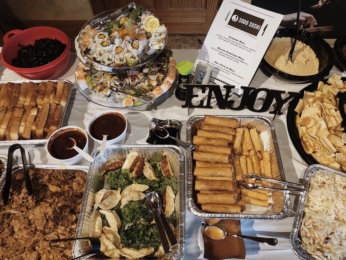 SodoSushi's tweet photo. Had so much fun at the #SoDoDistrict Speed Networking event last night! We’re glad everyone enjoyed the sushi and appetizers. 🤤 We are so grateful to be a part of this amazing community! https://t.co/0OSk1IjqdM