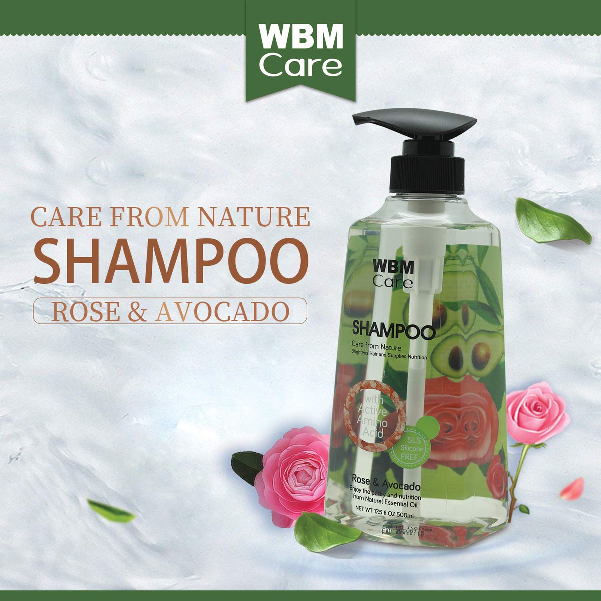 wbmcare's tweet photo. #WBMCare Moisturizing Shampoo #Rose &amp; #Avocado with Himalayan Pink Salt
Dual botanical moisturizers #Shampoo for dry hair leaves you with that manageable, smooth &amp; silky hair feeling every day

Check Out>> https://t.co/RoIy3SQfcJ

#WBM #wbmcareshampoo #Roseshampoo #Avocadoshampoo https://t.co/9ubNfwb59Q
