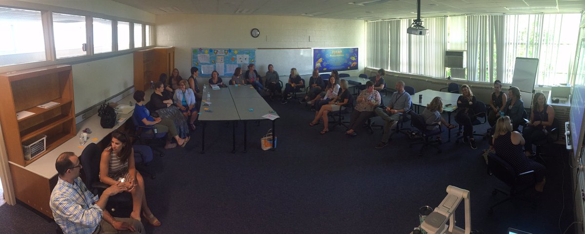 AACPS_Data's tweet image. An hour of choice! Outside games, video games, board games, @BreneBrown book study, yoga! How can you apply these concepts to a classroom? #DLC1819