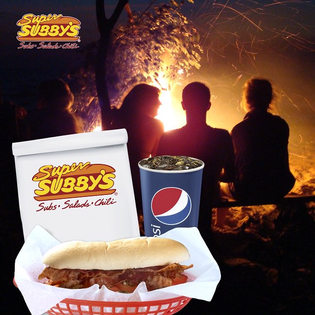 Friday night campfires, friends and Subby's #Substitute #sublove #subfansonly #hunger  #hotdogsarecancelled