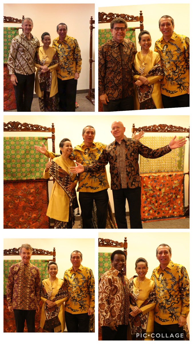 indonesiaunny's tweet photo. What a great evening! Sharing our culture  at the Indonesia’s #SecurityCouncil end of presidency reception. Thank you everyone for celebrating with us and of course for your full support throughout our Presidency #ATruePartner #IndonesianWay https://t.co/57uspFbMPN