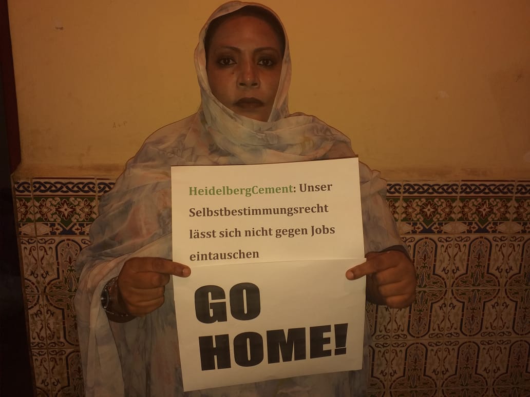 Ass_SR6's tweet photo. @QuarryLifeAward @Alfudail @FreeFSH @AminatouHaidar @WesternSaharaNZ @haidarrguibi @LallouMustafa @asriataleb 
@HidelbergCement: Ihre Investition in  besetzten Gebiete  der Westsahara  ist illegal und unmoralisch https://t.co/TsJUICwDPy