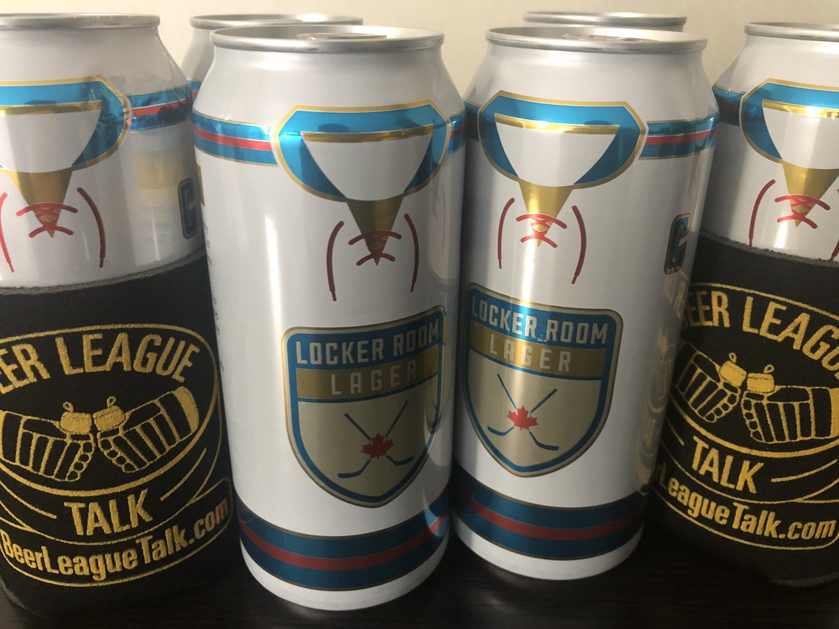 beerleaguetalk's tweet photo. Just met the guys that might have created the best post hockey game beer in the world! Every case comes with a free roll of clear tape. @PostGameBrewing 

#lockerroomlager #beerleague #beerleaguetalk #hockeylife #hockeyplayer #beerleaguehockey https://t.co/MPGjim7GwM