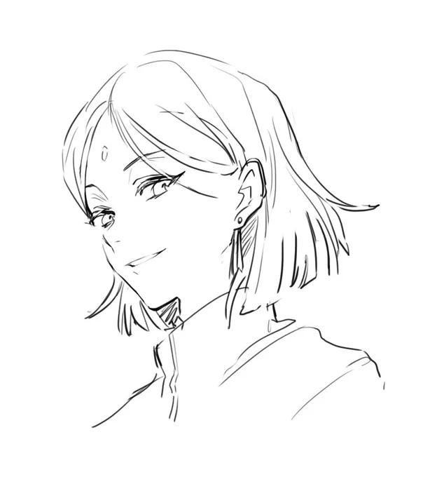 落書きだけど折角なんですやまさんのレハト様ファンアートあげてもいいですか…言葉の端々から伺える賢さと妖しげな笑みが好きなの 