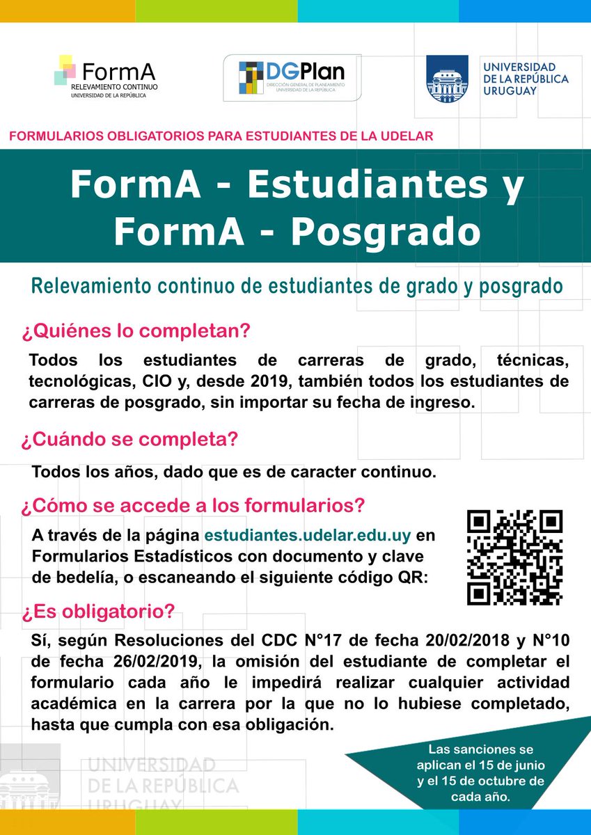 Comisión Académica de Posgrado - Udelar tweet media