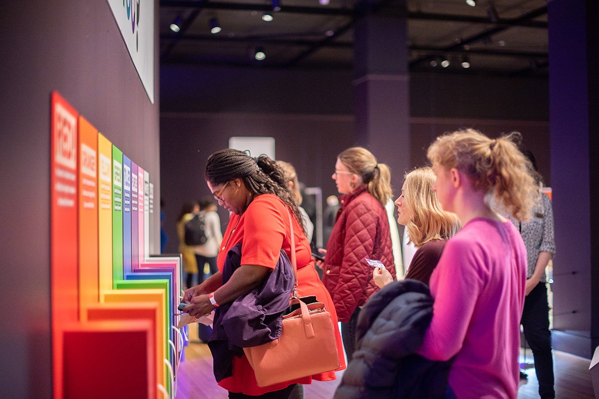 WhiteRiverStPrk's tweet photo. Hue are you? Take a quiz to find out your color personality at the @IndianaMuseum's #ColorOfStyle exhibit. Now open! https://t.co/zPjuxNfsWp #Indy https://t.co/kcD9o1b2XL