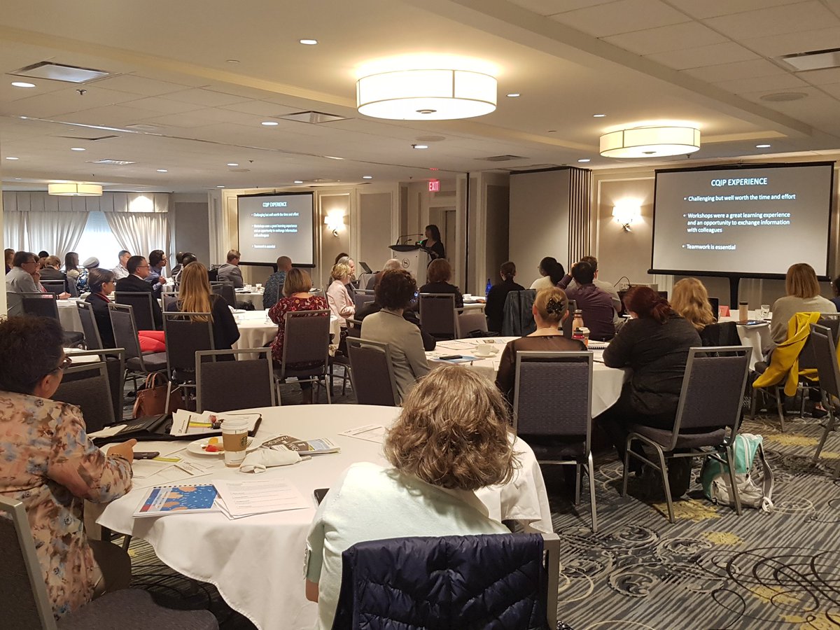 hqcsask's tweet photo. Lots of great #qi learnings today at the @CQIP_SK #capstone3! @SMA_docs @SaskHealth @SKGov #healthcare #yxe #saskatchewan @DennisKendel https://t.co/G1UI2w3WFf