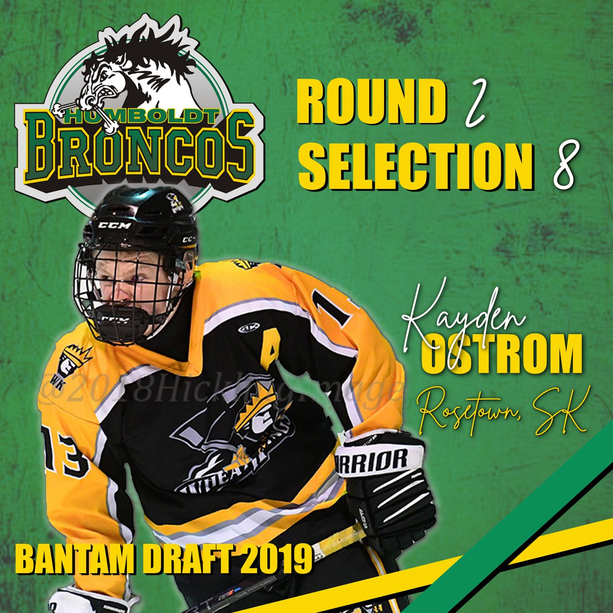 Kayden Ostrom, welcome to the <a href="/HumboldtBroncos/">Humboldt Broncos</a> 👊