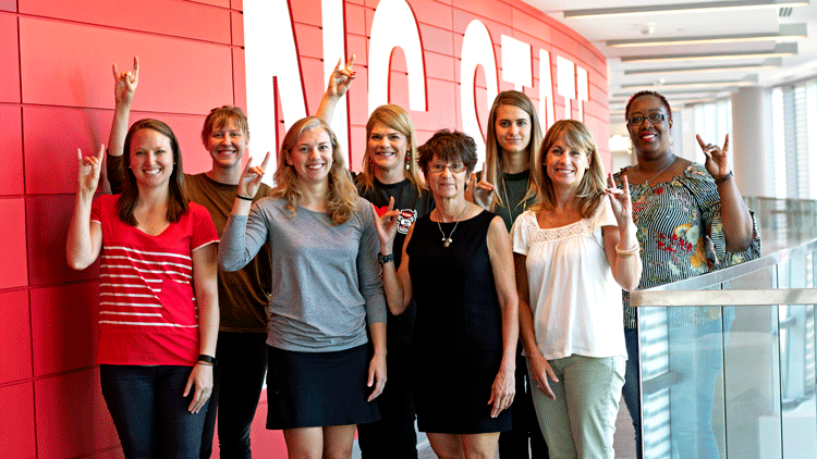 NCStateBenefits's tweet photo. Wolfpack Wellness is recruiting faculty and staff to join our team of 80+ Employee Wellness Champions for the upcoming year. Make a difference in your college or department and help create innovative culture and environment of well being! https://t.co/yNMenKEaGk https://t.co/u6cYHFfunB