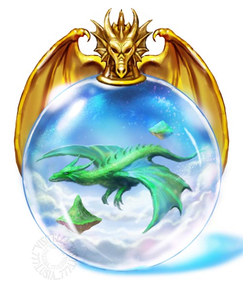 七海ルシア ドラゴンイラスト集２巻制作中 Boothは少し延期します En Twitter リアルよりにするかデフォルメ感にするか路線の迷いががが 背景が透明のアクキーにしてみたい