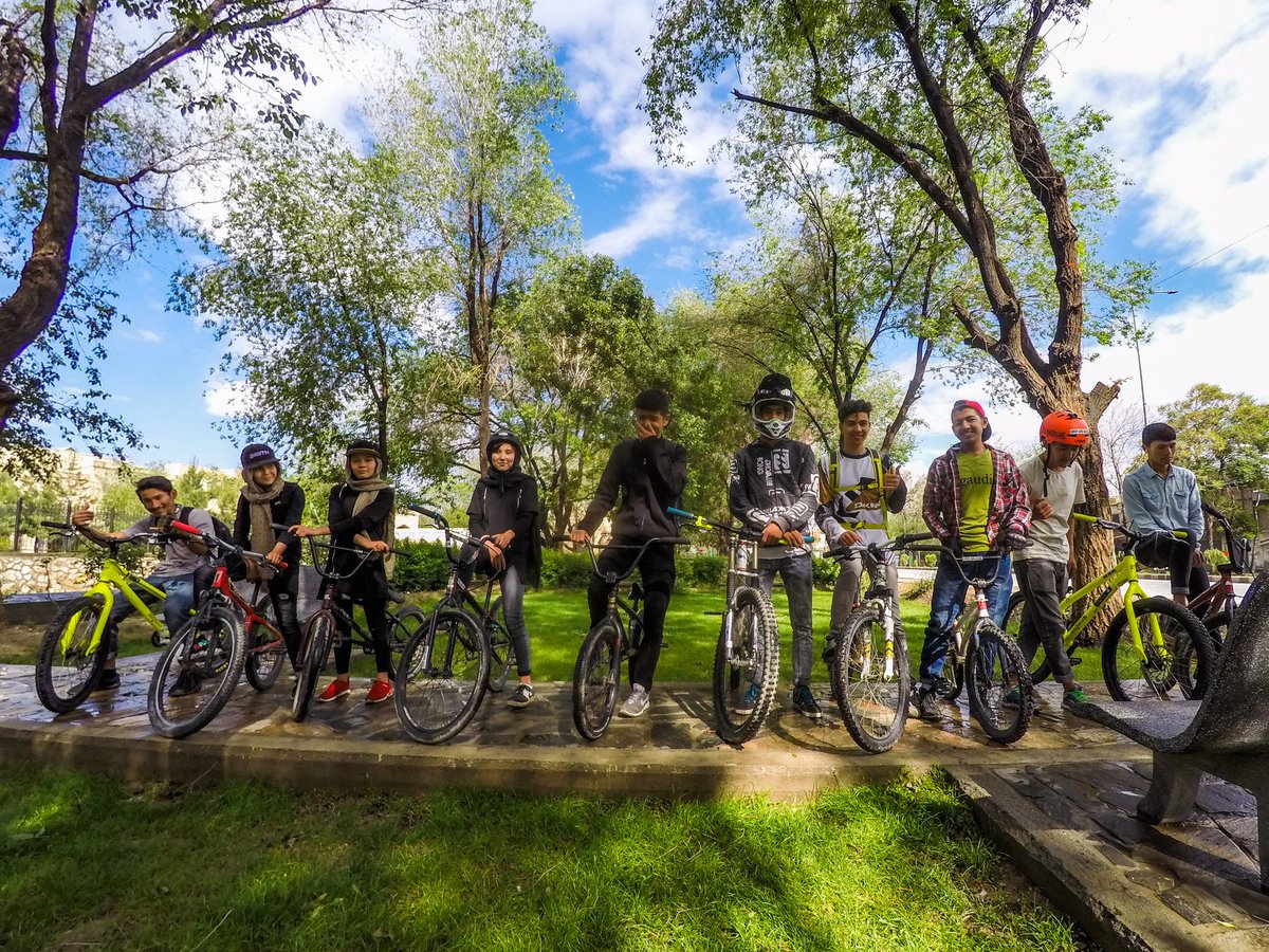 This is us !

The Drop and Ride Core Team.

We promote #Peace and #Gender_Equality though #freestyle #cycling in #Afghanistan.

We need your support to expand our team and activities in different parts of Afghanistan. 

Click here and Support us:  abasha.de/en/projects/dr…