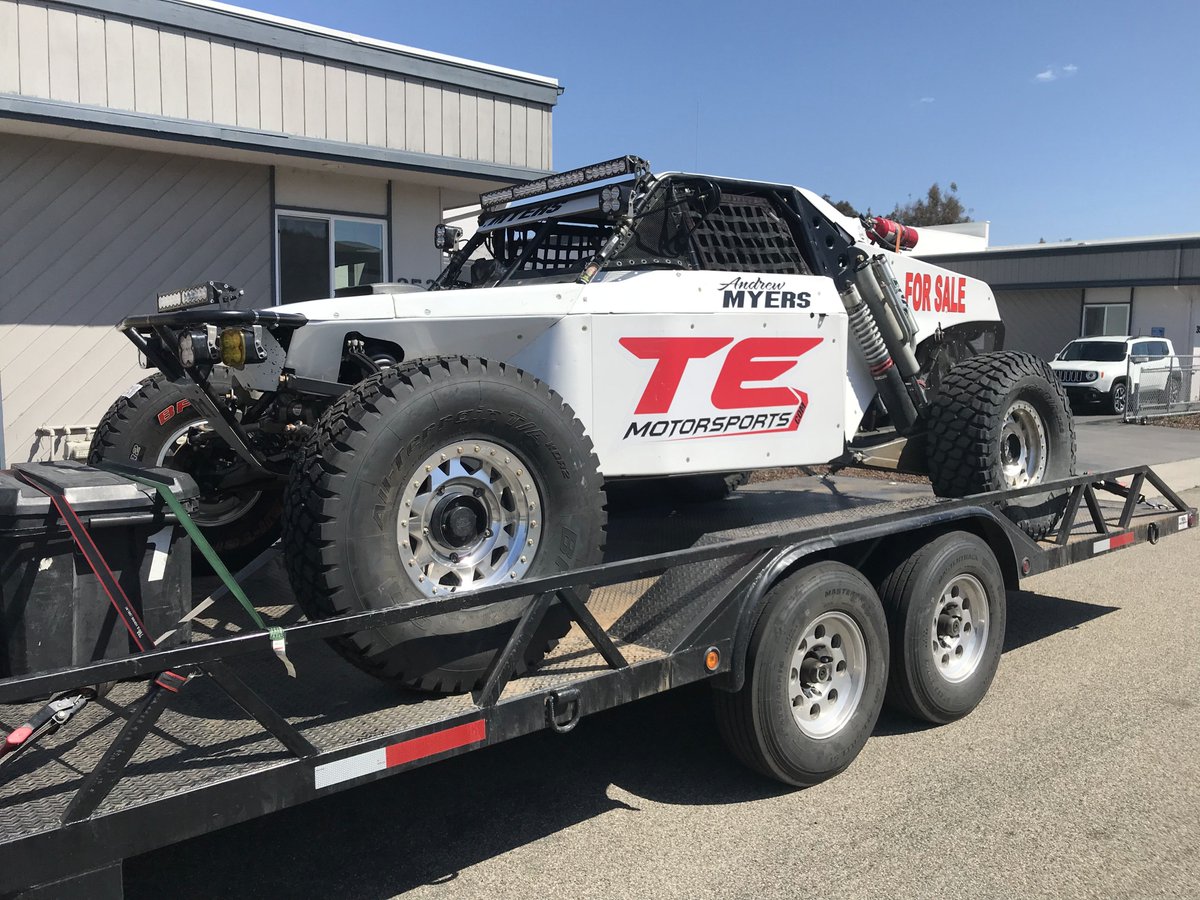 The white Demon is up for sale - serious inquiries only 125K #temotorsports #toyotaescondidoactionsports #bfgracing #foxshocks #kartek #meziere #ultrawheels #vpracing #scoreracing #pciraceradios #bfgoodrich #fortinracing #jimcoracing #danzioperformance #baja #baja500