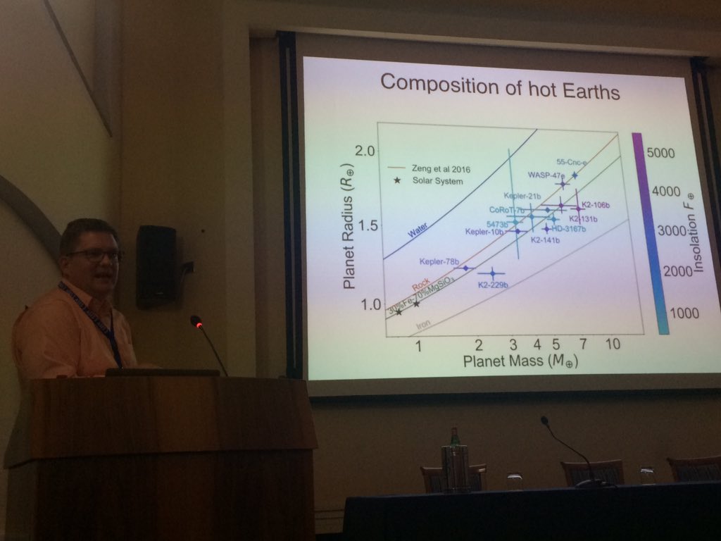 exoplanet_LM's tweet photo. Hot #Earths discussed by @awhoward at #ases3 #Exoplanets https://t.co/vtq2ATW7ym