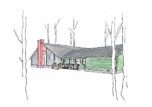 RKYCamp's tweet photo. Have you seen the architect's rendering of our new dining hall? We're breaking ground this fall.

#ygk #frontenac https://t.co/HWEKSrIhS7