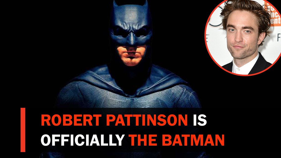 RottenTomatoes's tweet photo. Robert Pattinson is officially the new #Batman.

'The Batman' directed by Matt Reeves will hit theaters June 25, 2021. https://t.co/VOe9WId9NZ