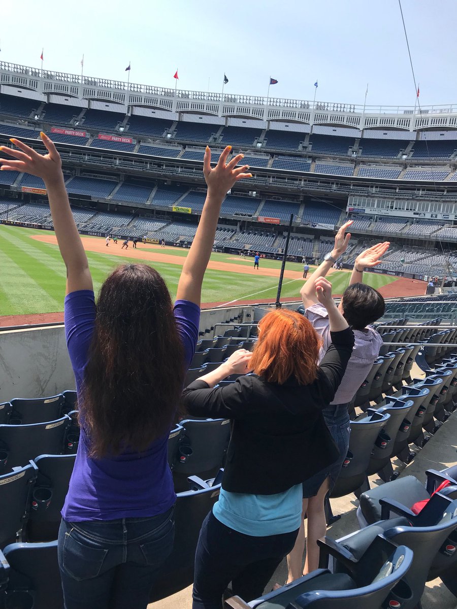 Fraidy Reiss (@fraidyreiss) on Twitter photo Not trying to make you jealous, but today my work at <a href="/UnchainedAtLast/">Unchained At Last</a> to #endforcedmarriage takes me to <a href="/Yankees/">New York Yankees</a> Stadium. Working hard to plan the 9/21 fundraiser. Did you get your tix yet? bit.ly/2QaLDZz Not trying to make you jealous, but today my work at <a href="/UnchainedAtLast/">Unchained At Last</a> to #endforcedmarriage takes me to <a href="/Yankees/">New York Yankees</a> Stadium. Working hard to plan the 9/21 fundraiser. Did you get your tix yet? bit.ly/2QaLDZz