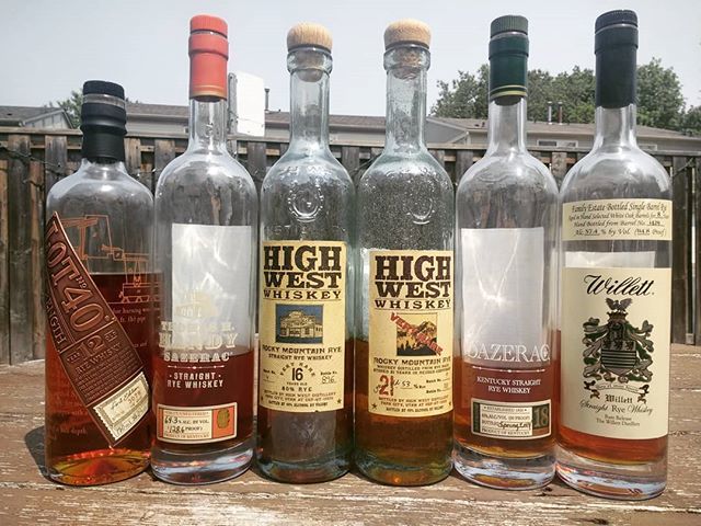 TorontoWhisky's tweet photo. It's Rye-day afternoon, what would you pour? 
I'm leaning towards High West 21 Year, but can be convinced to start with something else. 
#rye #ryewhiskey #ryeday #lot40caskstrength #thomashhandy #highwest21 #highwest16 #sazerac18 #willettrye #caskstrengt… https://t.co/clOvBxExM3 https://t.co/L1j4QtOAq0