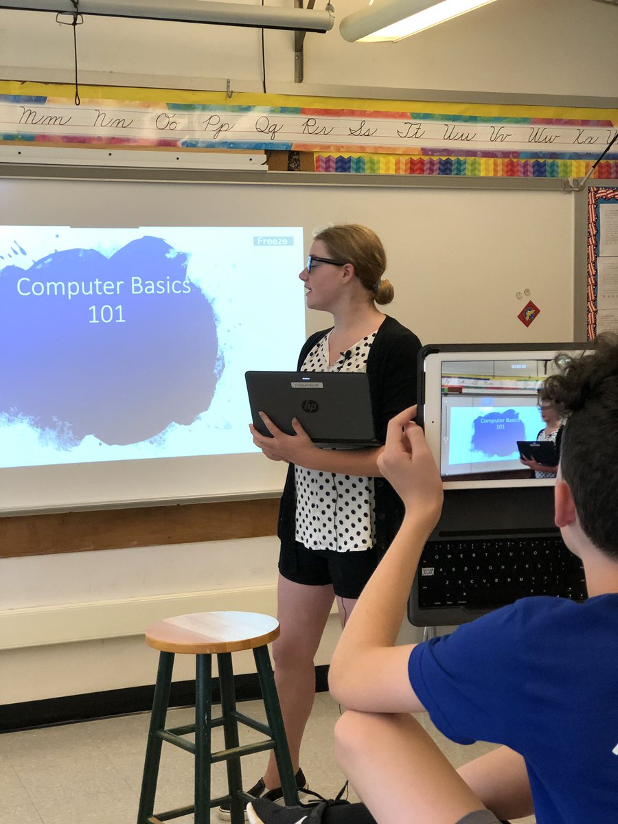 Behind the scenes of Shut It Down or Restart! Thanks for the lapel microphone <a href="/CBCaresEF/">CBCaresEF</a> 🐾 #teacherswearcardigans #kutzcougarpride
