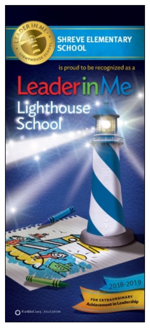 TriwaySchools's tweet photo. On May 29th, 2019 Shreve Elementary School was notified that they have been designated as a Leader in Me Lighthouse School. Shreve becomes just the 11th school in the state of Ohio, and is the 490th Leader in Me Lighthouse School in the world. #TheTriwayDifference. https://t.co/wIS6yCEGJB