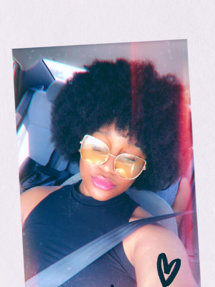 skyeivee's tweet photo. Am I your #frogoals yet #NaturalHairTwitter https://t.co/bRpH8dBbTq