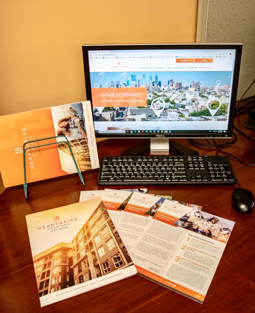 SolutionsByAGM's tweet photo. #FeatureProductFriday When re-branding @Hfireholdings, the goal was to convey strength and trust throughout their marketing materials and website. These designs used a bold and uncluttered layout to achieve these goals.
#AGMSolutions #rebranding #totalpackage #Hearthfire #Website https://t.co/kDASCN2Kfp