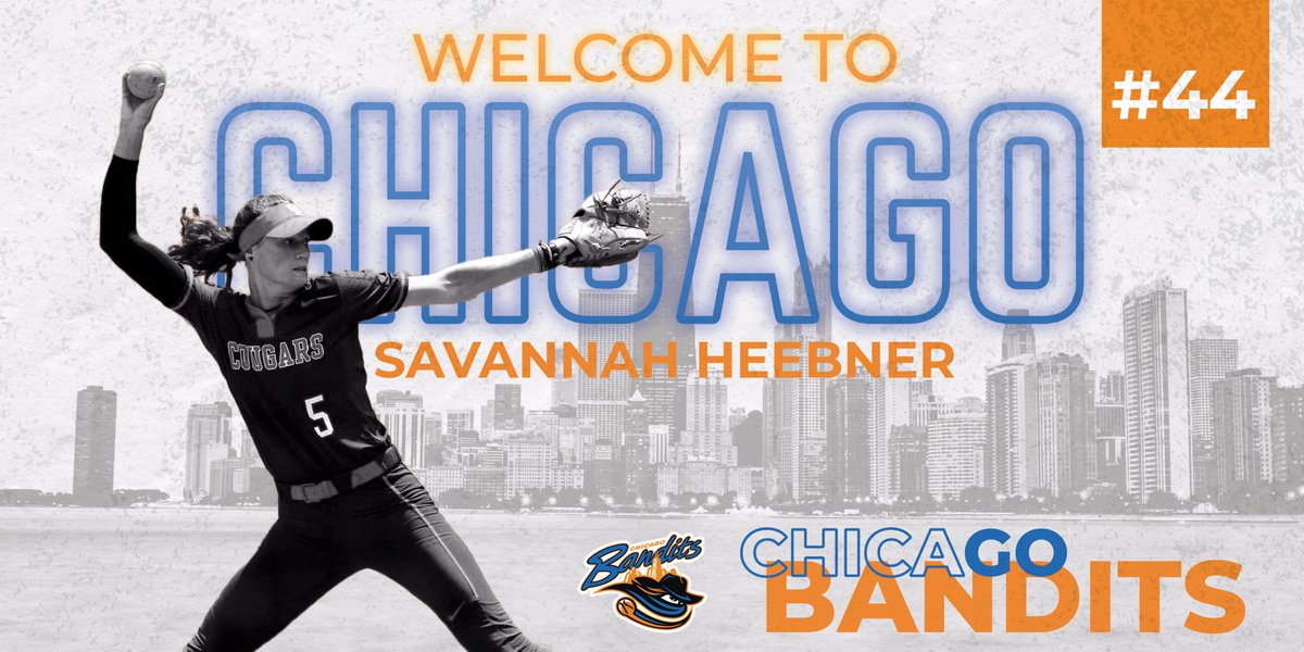 pkwybanksports's tweet photo. We are thrilled to announce that we have signed a 1-year contract with No. 24 overall pick and right-handed pitcher/utility player @SavvyRose5 from @UHCougarSB! Welcome to Chicago, Savannah! #PlayWithPurpose https://t.co/x570wzohcq