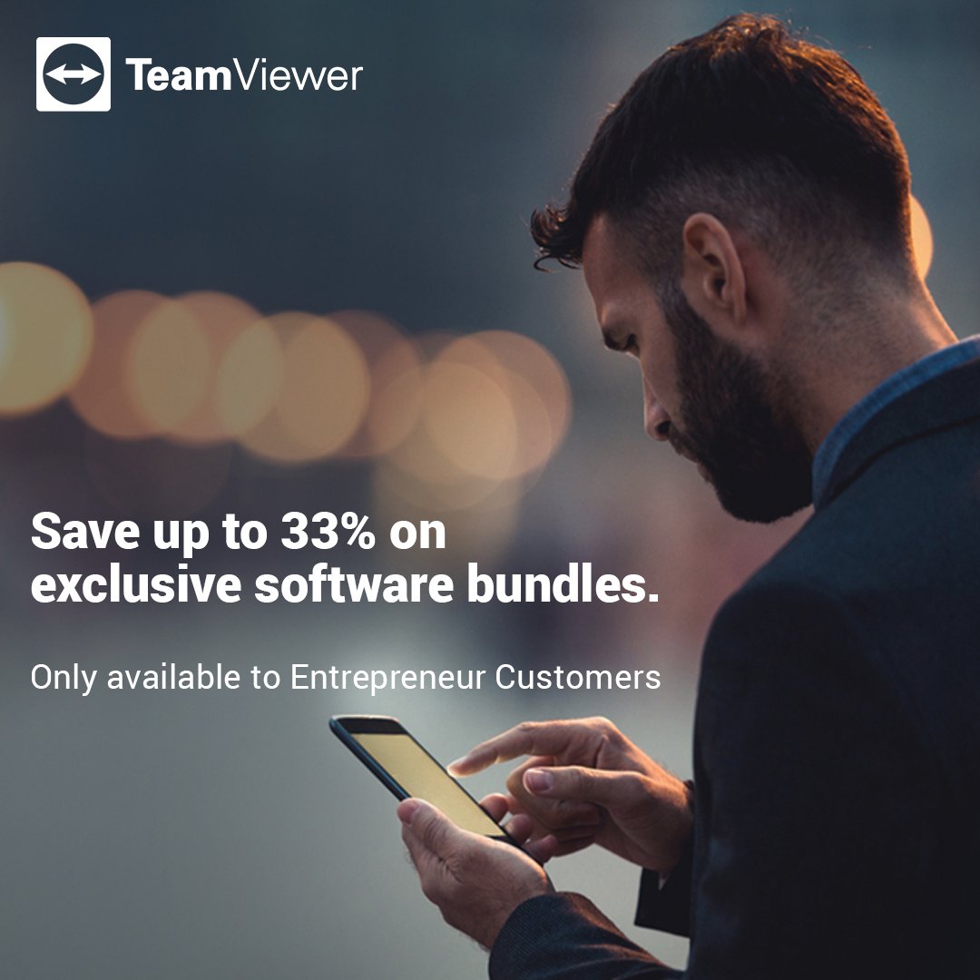 RT Entrepreneur: Don't miss out on these discounts on TeamViewer products for Entrepreneur® customers! bit.ly/2XigS7H  #Entrepreneur #startup #biztips