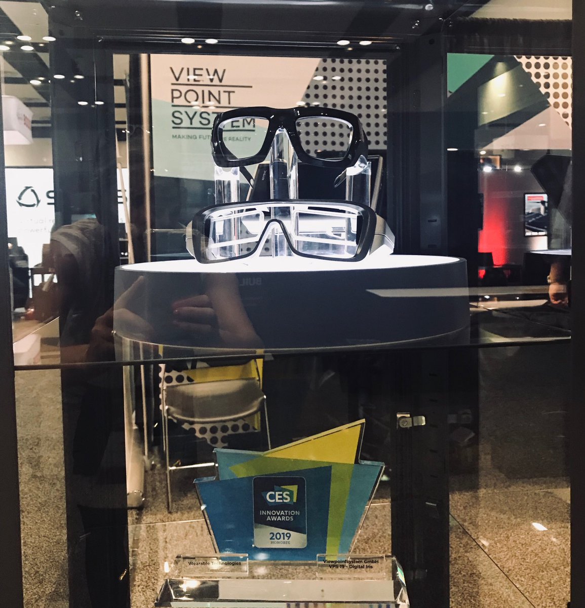 VPS_Eyetracking's tweet photo. Day 3 of #AWE2019: Try our new gaze-based MR glasses and learn more about our intuitive HMI. Visit us at booth #624! #EyeHyperTracking #DigitalIris #MR #AR #MakingFutureReality https://t.co/At2ShHvY6T