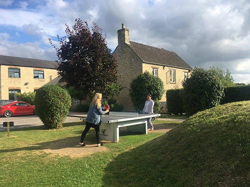 AudleyCareers's tweet photo. Just a few of the lunchtime pastimes we get up to, including frisbee, vegetable growing, riverside picnics, gym classes and table tennis. #AudleyLife #TopJob https://t.co/WhkVJA2Sm1