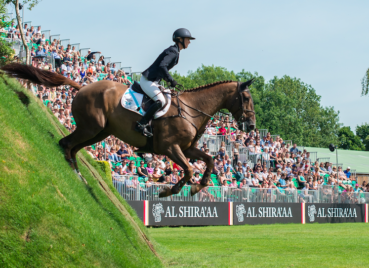 HicksteadEvents's tweet photo. Hickstead stars Harriet Nuttall and A Touch Imperious making the Al Shira'aa Derby Bank look easy! They keep coming close to winning, will this year be their year?
#Hickstead #AlShiraaa https://t.co/DqSMcY294a