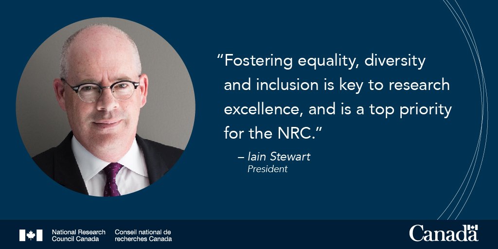 NRC Canada on Twitter: "The 87th @_Acfas Congress is drawing to a close. Today, our President Iain Stewart discussed our ongoing initiatives to foster greater diversity in science and why this is