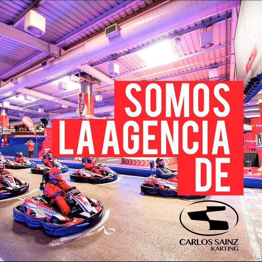 Ya podemos hacerlo oficial...
SOMOS LA AGENCIA DE CARLOS SAINZ KARTING!!! (<a href="/CSainz_Karting/">Carlos Sainz Karting</a>) 👏👏 
Seguimos sumando!!!
#somoscreaas #sisonriesmolamas