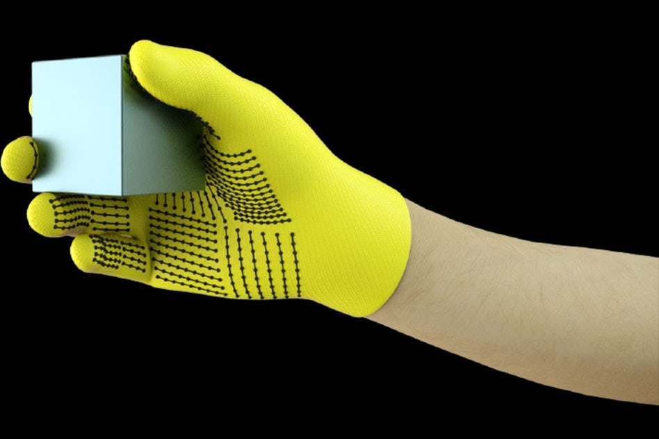 Redeslibre's tweet photo. Con este guante sensorial del MIT los robots tendrán sentido del tacto https://t.co/PPN3zbNUSO https://t.co/Hl9dRqLwi3