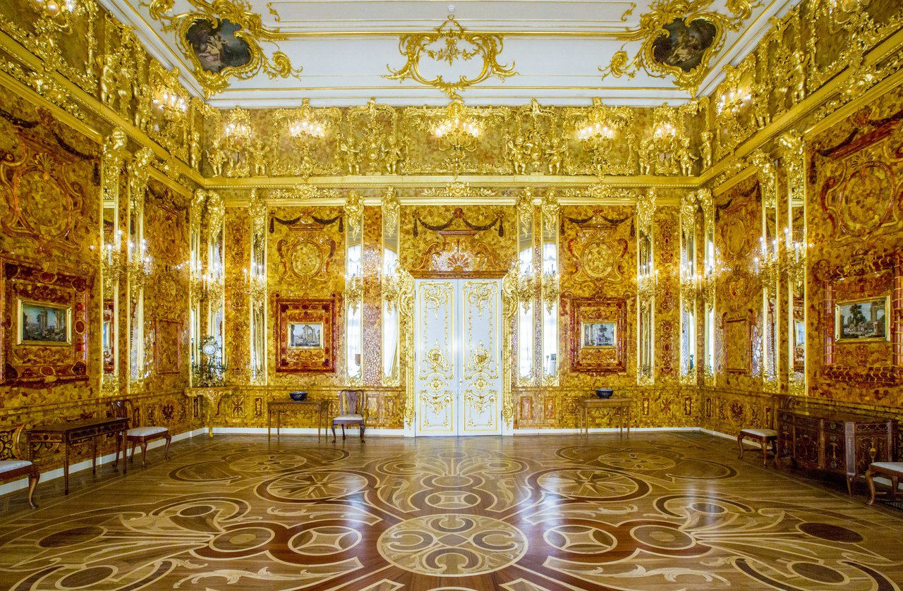 Китайский зал Екатерининского дворца