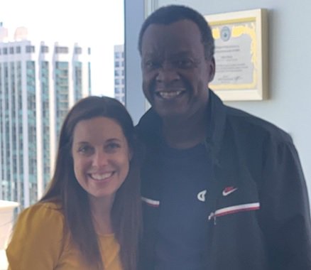 DrWillieWilson's tweet photo. It was a pleasure to meet with newly elected Alderman of the 39th Ward, Samantha "Sam" Nugent. She promises to be accountable and committed to the community! Just the kind of leader we need! #WeAreOne #TogetherIsTheWay #WWProgressivePAC #drwilliewilson https://t.co/TKPI2dBLmH