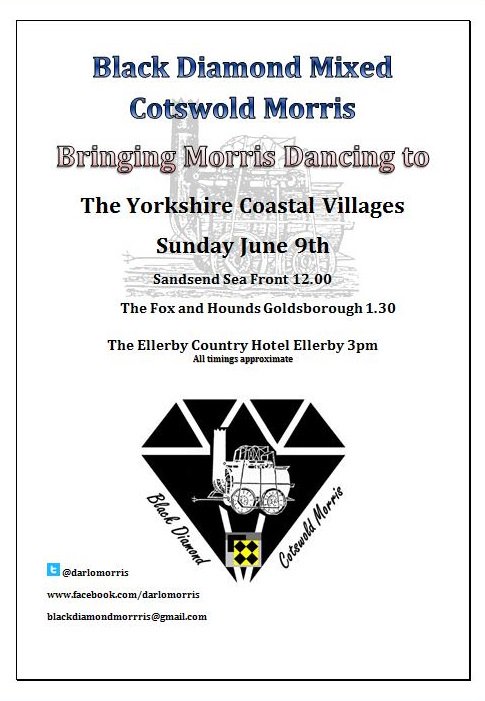On Sunday 9th of June as part of our Tour of the Yorkshire Coastal villages we will be dancing at the Fox and Hounds Goldsborough and the Ellerby Country Hotel <a href="/TheEllerby/">The Ellerby</a>