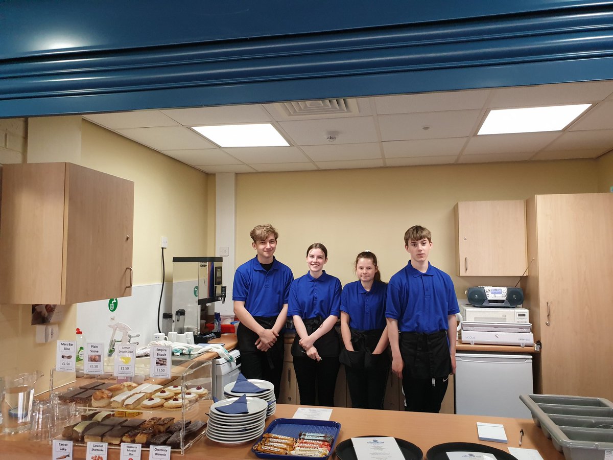 A successful opening day for The Community Cafe @ Bannockburn! Thanks to Stirling Court Hotel staff for supporting our training and service! <a href="/StirCourtHotel/">Stirling Court Hotel</a>.Our next Cafe will be on Friday 21st of June. Details on how to book will follow soon. <a href="/DYW_ForthValley/">DYW Forth Valley</a> @BannockburnHigh