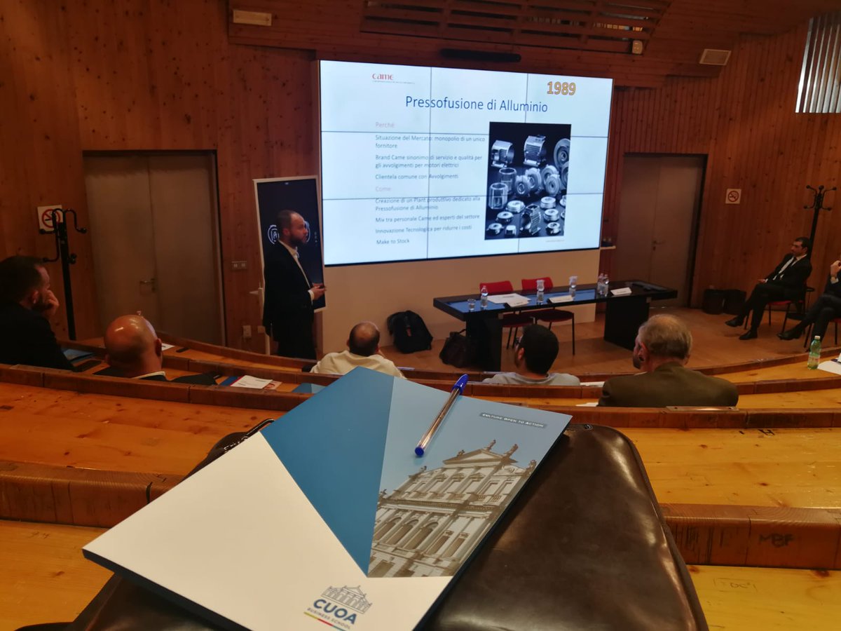 impresealcuoa's tweet photo. @Came_spa oggi ha 300 dipendenti, 5 plant e 71Mil € fatturato in 27 anni ha attuato 7 operazioni di integrazioni.Motivazioni delle scelte e modalità di attuazione spiegati dall'imprenditore, stasera in @FondazioneCUOA #MBAImprenditori #mycuoa https://t.co/XyO9XaC4wO