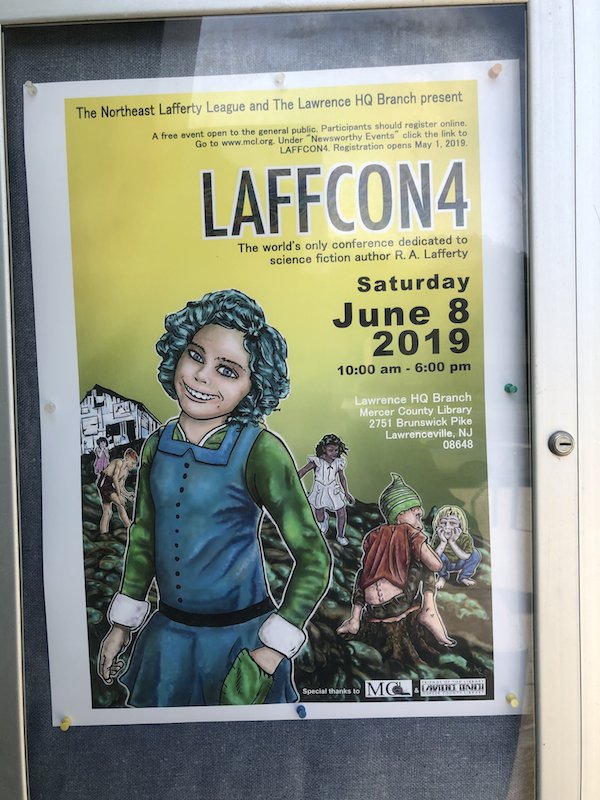 LaffCon's tweet photo. "E for Everyone: An Alternate Poster", new blog post wherein LAFFCON does what is necessary to minimize the night terrors. You're welcome parents of Mercer County. #LAFFCON #RALafferty https://t.co/5xjtGvlTus https://t.co/rKtIT8r4lL