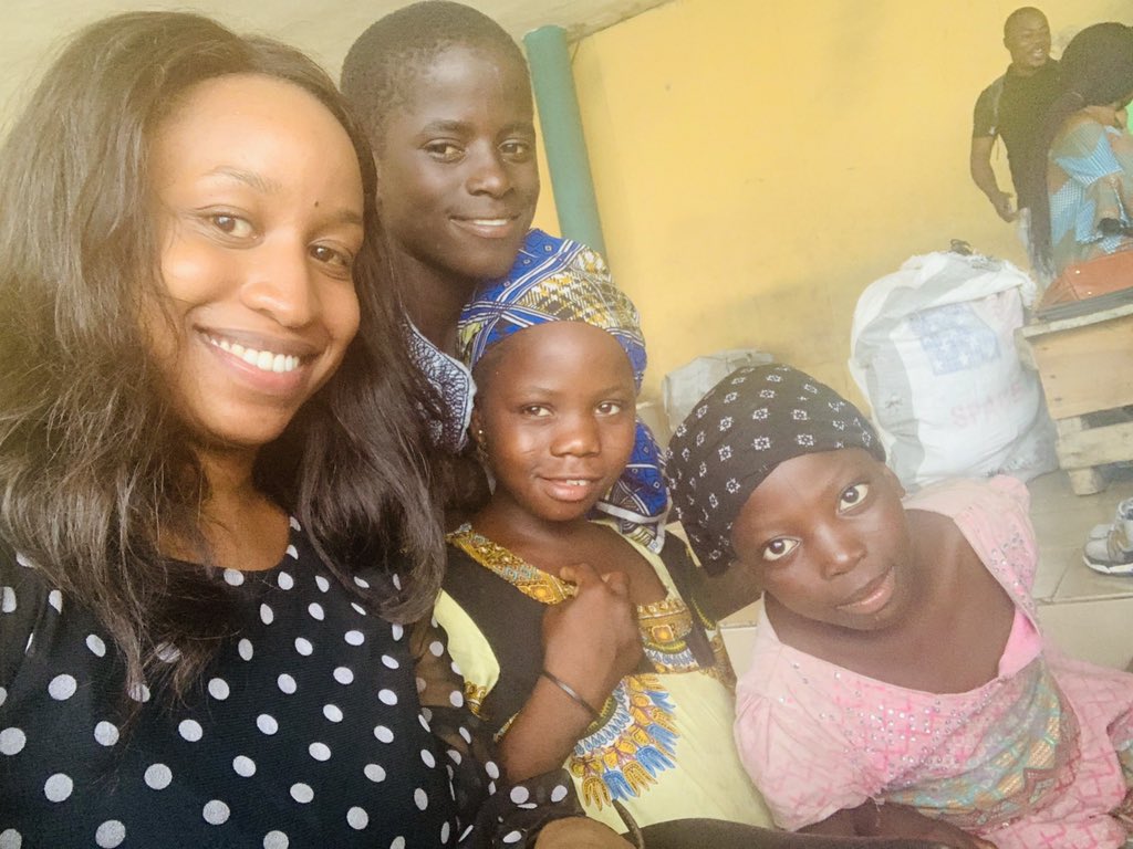 Meet my friends Abdu, Sayaa and Sauda. Everyday I use the ferry from #Lekki to #Apapa I meet #children like them not in school &amp; exposed to  harsh realities of the world way too early in life. We need to ensure a future for our children. They wanted to take a pic so here it is 😊