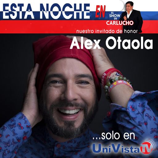 UnivistaTV's tweet photo. No se puede perder #ElShowDeCarlucho esta noche a las 7:00 PM, estará con nosotros #AlexOtaola. ¡No deje que nadie se lo cuente!. #Carlucho #MijailMulkay #Pillin #RodneyJimenez #UniVistaTV #Otaola https://t.co/ImGmDjJZqw