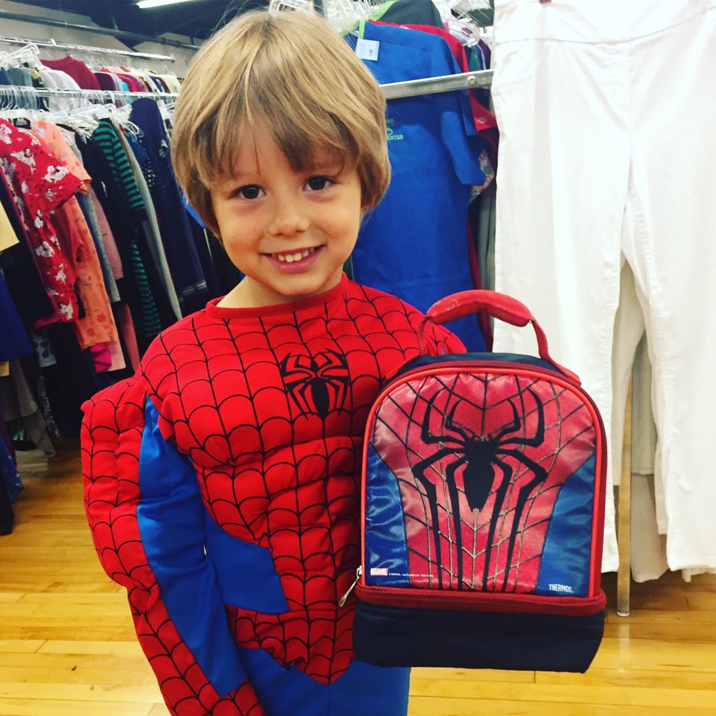 SalArmyWaco's tweet photo. Every #spiderman needs a lunch bag! A โwebโ of treasures can be discovered @salarmywaco Thrift Store! Clean store, friendly staff & daily sales! M-Sat, 9-5 @4721 W. Waco Dr #wacotexas
#thriftstorefinds #wacotx #thingstodoinwaco #shopwaco #waco #superhero #wacohappenings #wacom https://t.co/snWC00rFiR