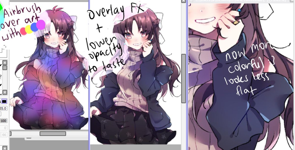 the most simplified himey's coloring style tutorial i can give now stop dm-ing me 