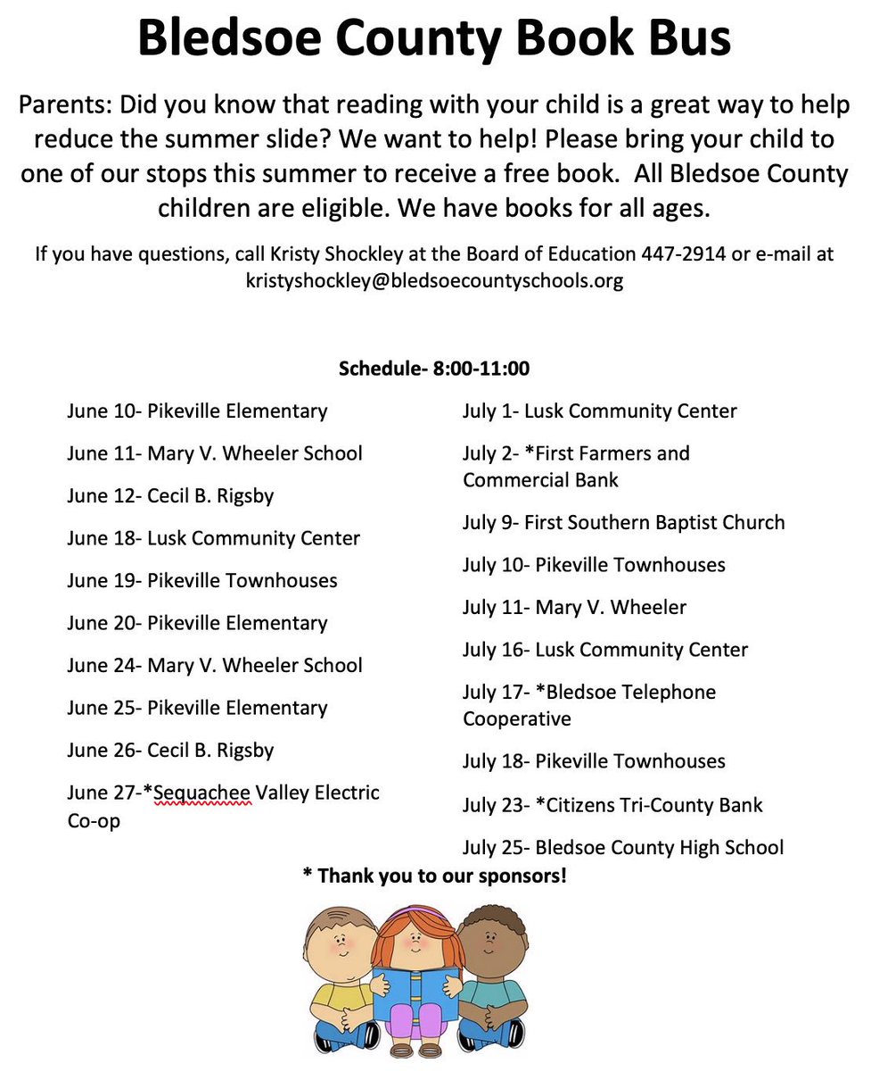Bledsoe Co. Schools (@bledsoeschools) on Twitter photo 