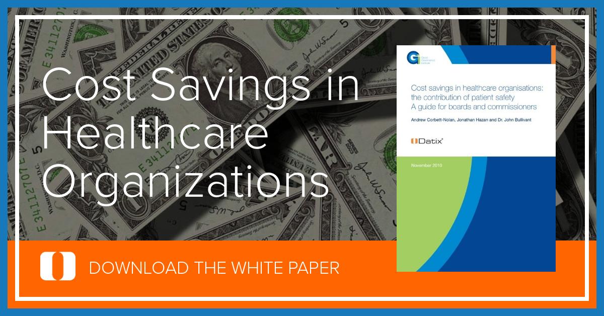 DatixUSA's tweet photo. What are the potential contributions that #patientsafety can make to achieving cost reductions? Get our free #healthcare report, “Cost Savings in Healthcare Organizations," to find out. https://t.co/KVN9ByTxFZ https://t.co/SIE8hnR3Cd