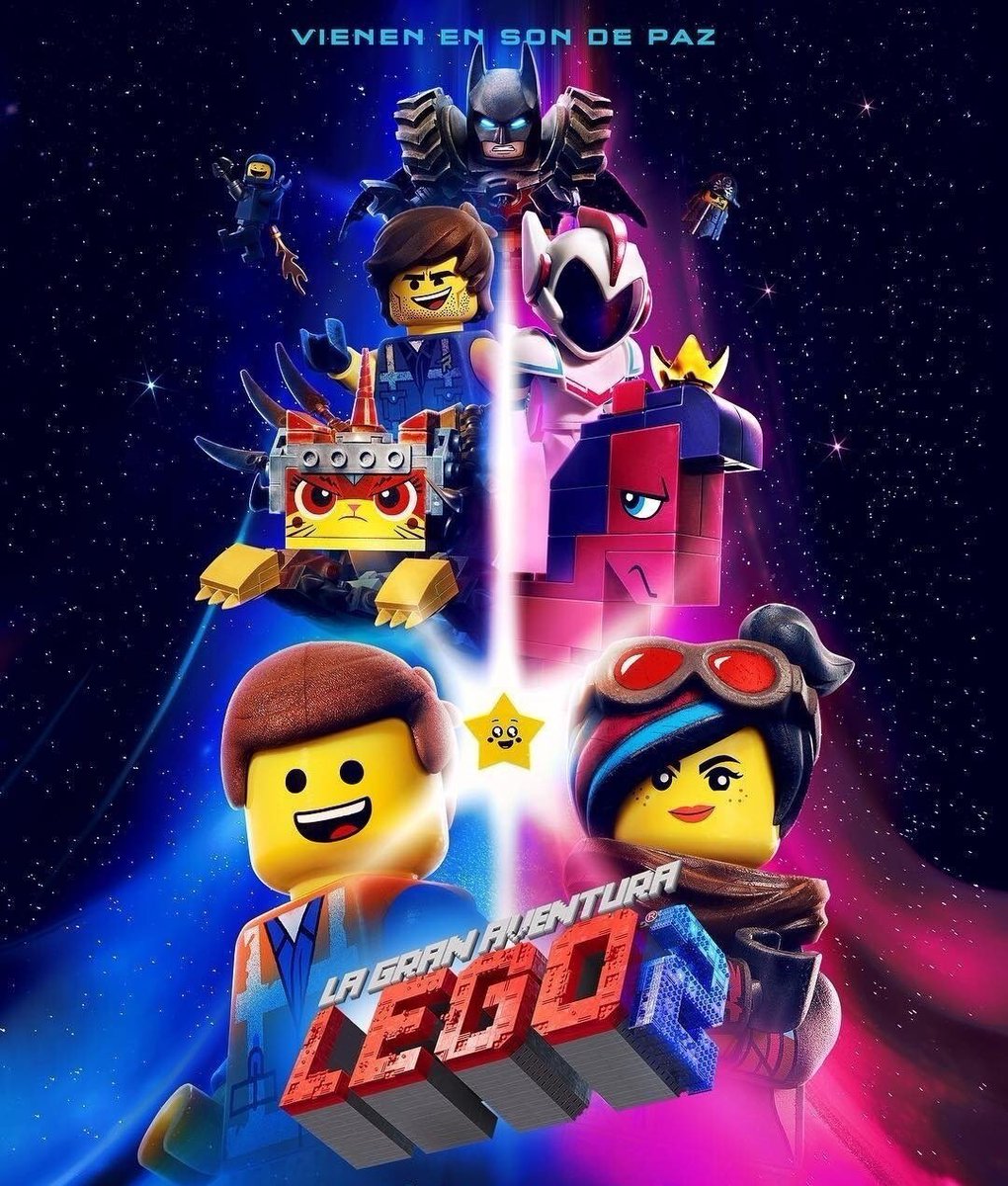 Cineinformacion's tweet photo. Nuestros amigos de @CinepolisKLIC quieren que disfrutes de #LaGranAventuraLego2 y tenemos 2 códigos para ver la película y una figura exclusiva de #LEGO. Participa dejando un GIF de alguna escena y #MrRandom elegirá a los ganadores #PromoCineInfoymas https://t.co/3K4CehB0x5